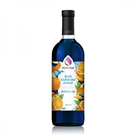 포모나 블루큐라소 시럽 1000ml/EA
