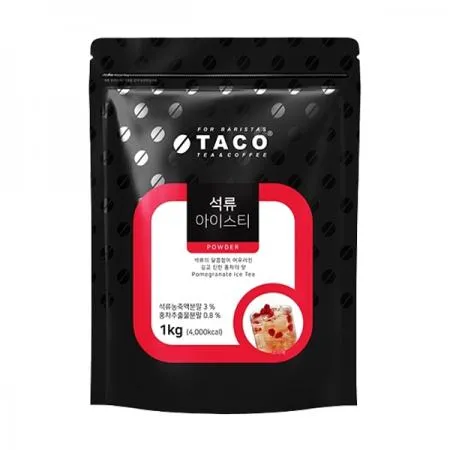 타코 석류 아이스티 파우더 1kg/EA