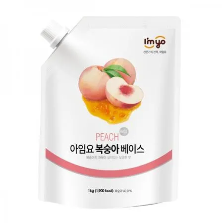 아임요 복숭아 베이스 1kg/EA
