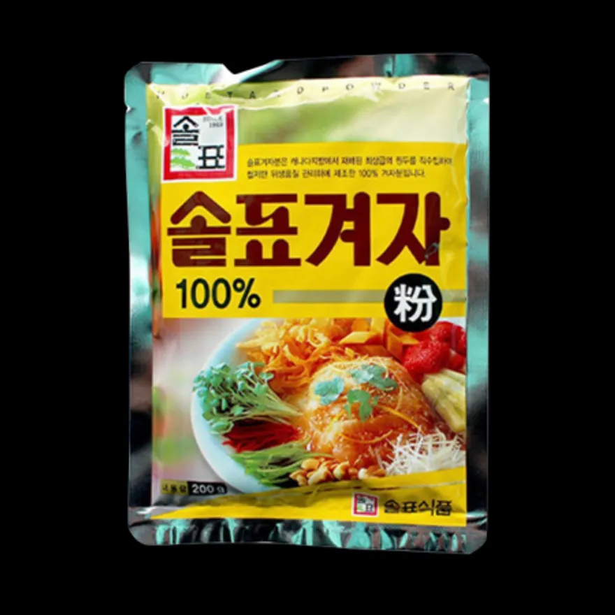 솔표식품 겨자분 200g 50개 대용량 업소용 이미지