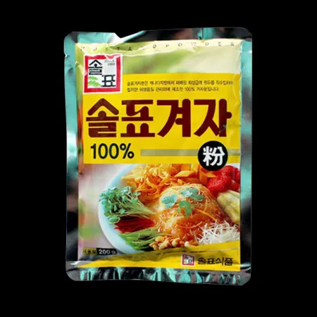 솔표식품 겨자분 200g 50개 대용량 업소용 이미지