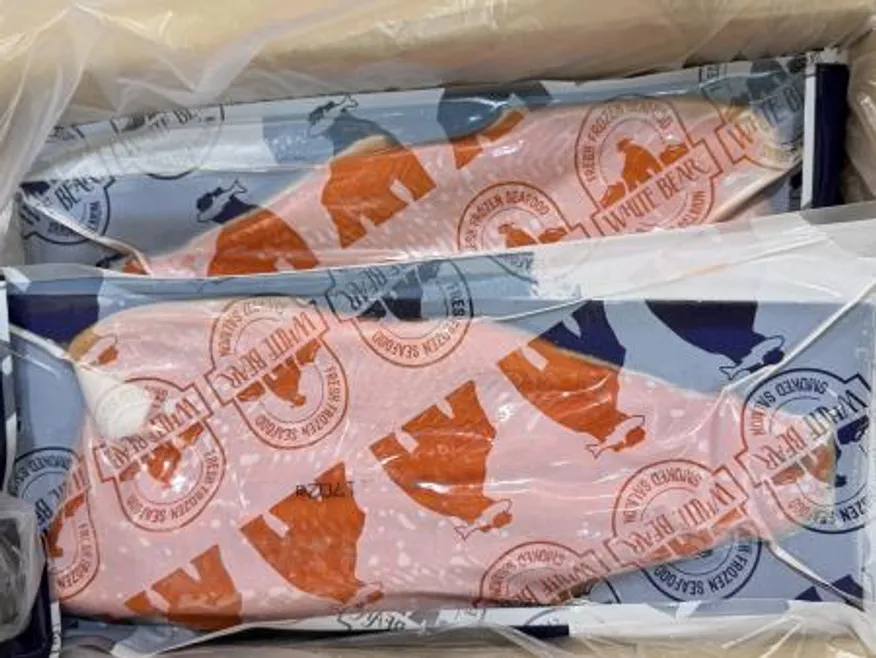 코호 연어 5-7미 9kg 칠레산 냉동 훈제연어 이미지