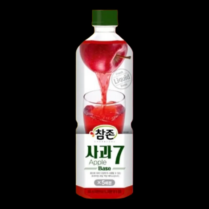 참존 사과원액 (835ml X 12개) 음료베이스PET 과일음료 대용량 업소용 이미지