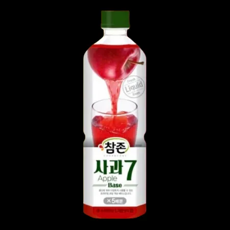 참존 사과원액 (835ml X 12개) 음료베이스PET 과일음료 대용량 업소용 이미지