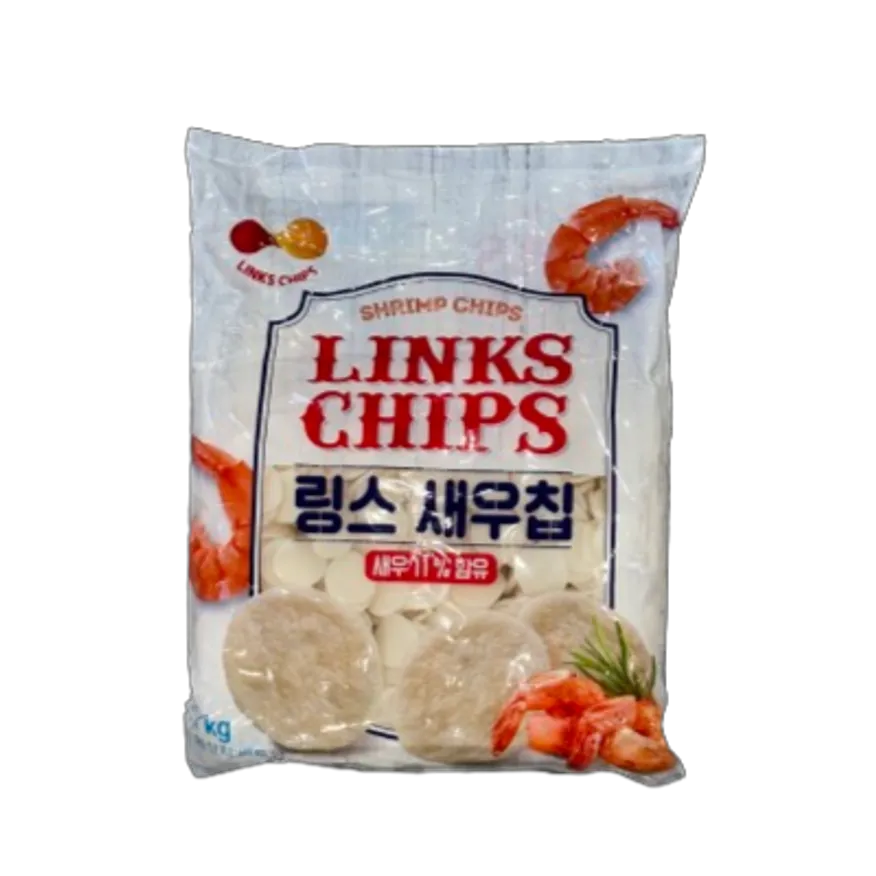 링스 새우칩1kgX12개 안주용 업소용 대용량 이미지