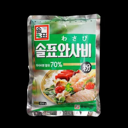 솔표 와사비분200gX40개 와사비 고추냉이분 업소용 대용량 이미지