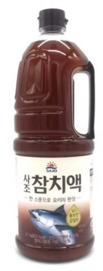 사조 해표 참치액 2.1kg 8개 액젓 업소용 대용량 이미지