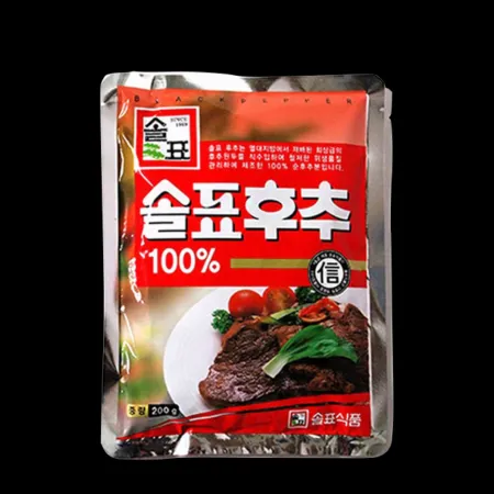 솔표 후추 분말가루200gX50개 대용량 업소용 이미지