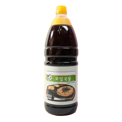장터 모밀국물1.84L X 6개 쯔유 육수 대용량 업소용 이미지