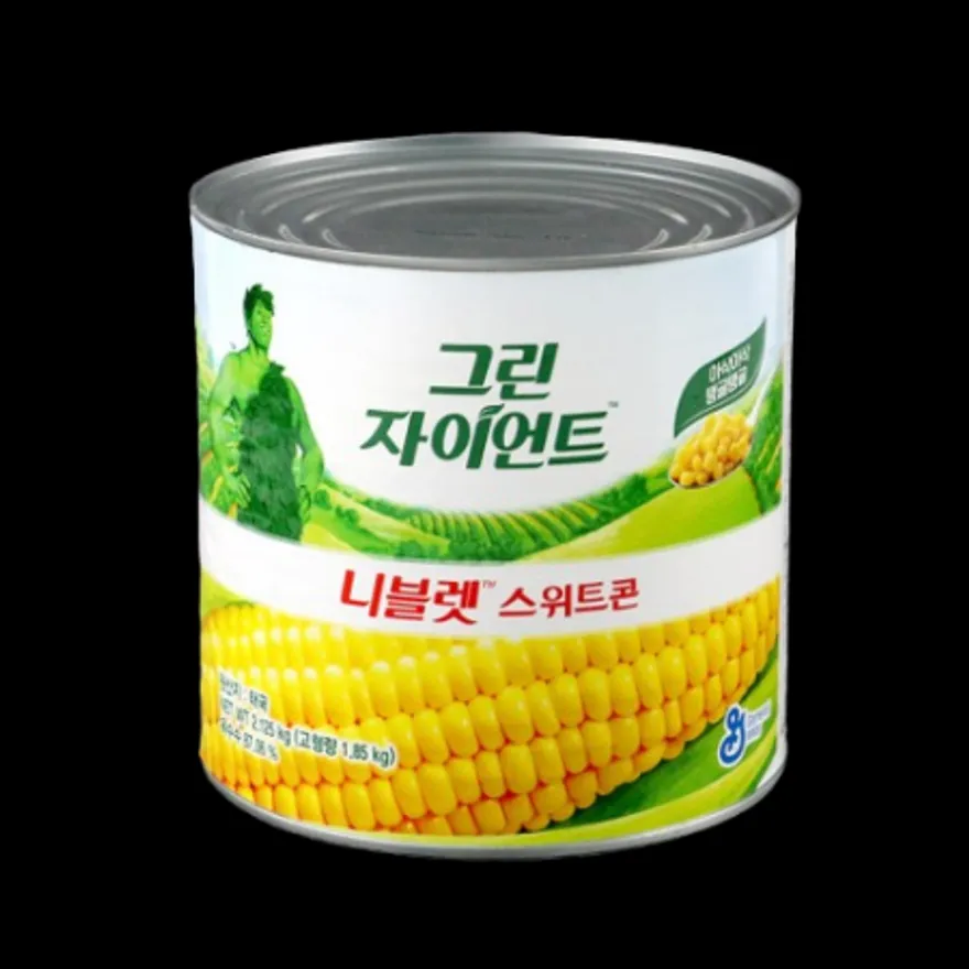그린자이언트 스위트콘 2.215kgX6개 니블렛 옥수수콘 업소용 대용량 이미지
