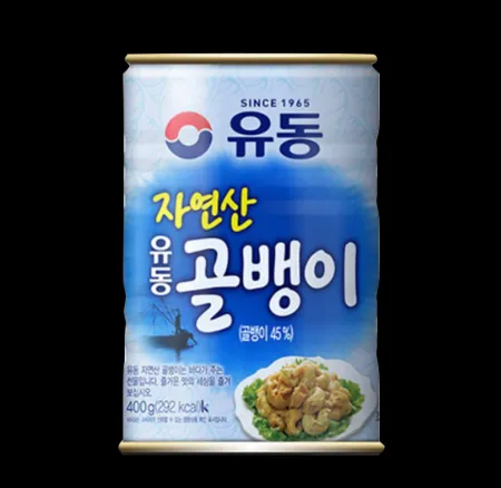 유동골뱅이400gX24개 자연산 골뱅이무침 안주용 대용량 업소용 이미지