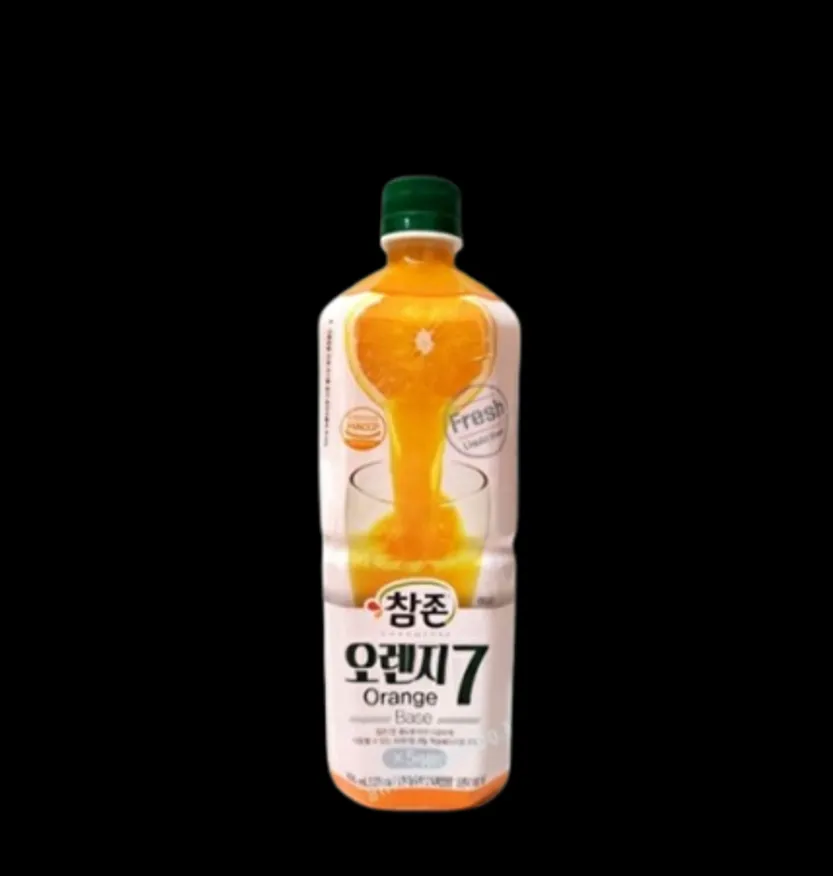 참존 오렌지원액 (835ml X 12개) 음료베이스PET 과일음료 대용량 업소용 이미지