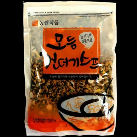 동원 모듬 건더기스프250g 12개 후레이크 우동 모밀 어묵탕 대용량 업소용 이미지