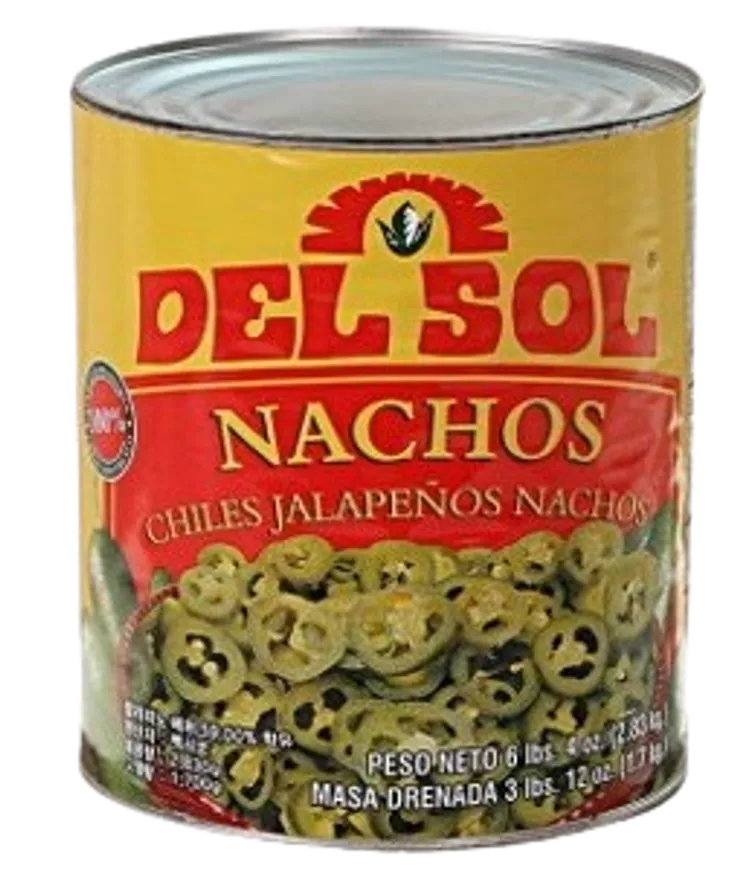 동서 델솔 할라피뇨2.83kgX6개 한라피뇨 슬라이스 고추절임 업소용 대용량 이미지