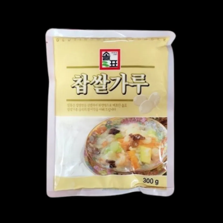 솔표 찹쌀 300gX25개 김치용 중화요리 업소용 대용량 이미지