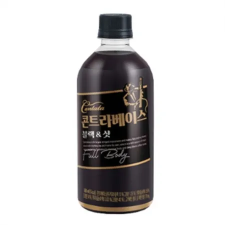 칸타타 콘트라베이스 블랙&샷 500ml 12개