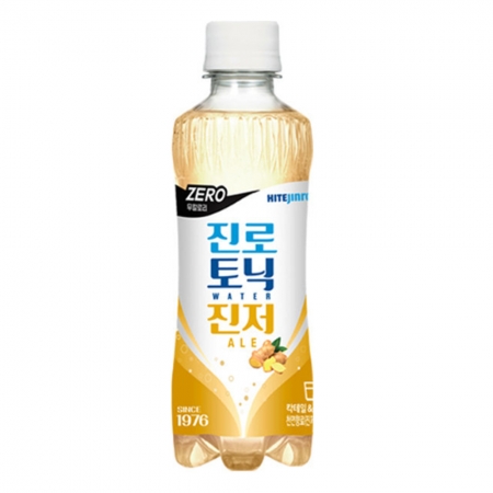 하이트진로 토닉워터 진저에일 제로 300ml PET 24개
