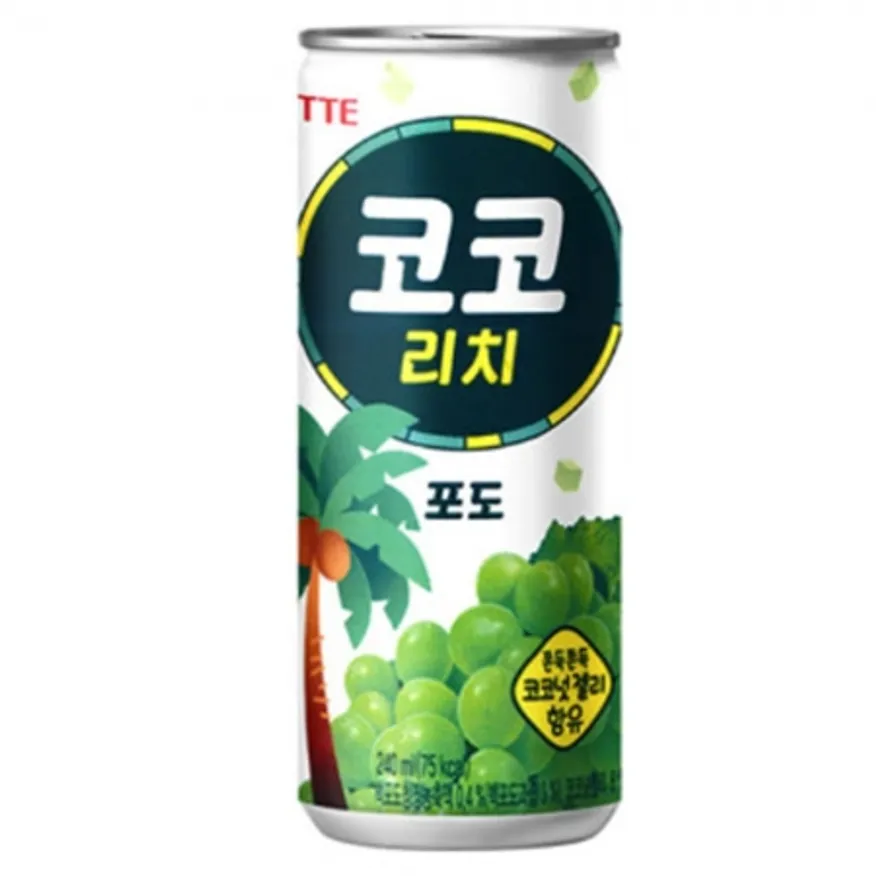 롯데 코코리치 포도 240ml 30개 이미지