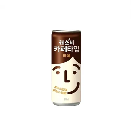 레쓰비 카페타임 라떼 240ml 60개