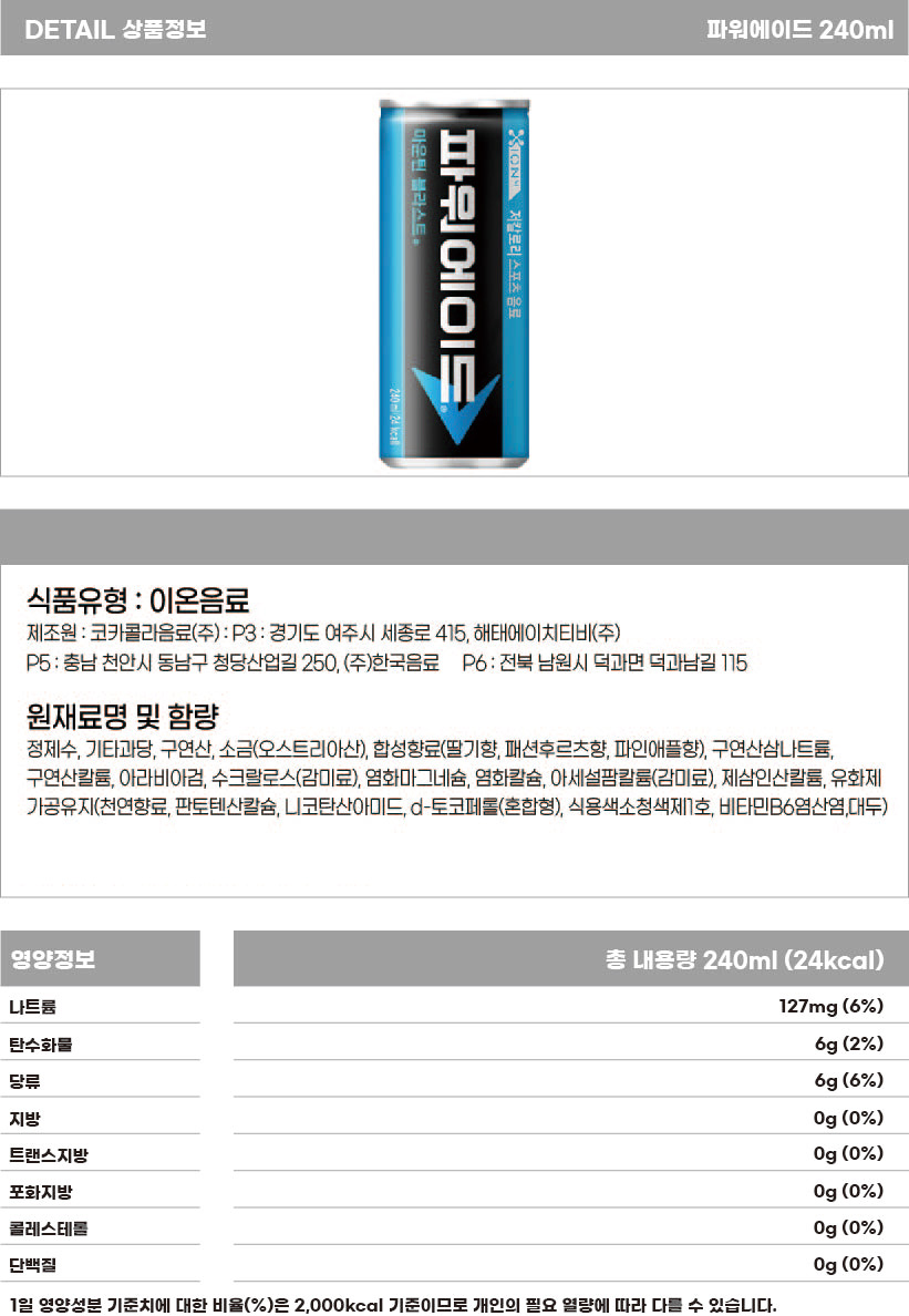 상품정보제공고시