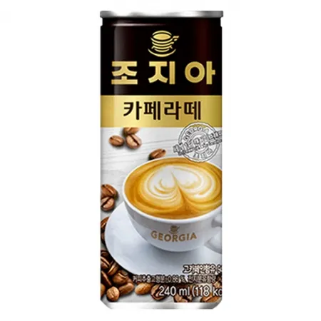 조지아 카페라떼 240ml 30개