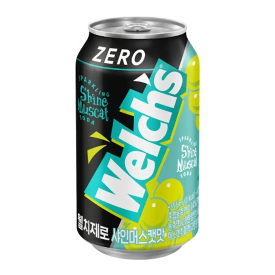 웰치스 제로 샤인머스켓 355ml 24개 이미지