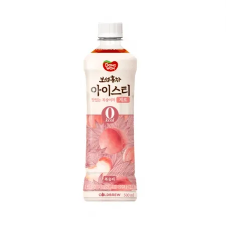 동원 보성홍차 아이스티 복숭아차 제로 500ml 12개