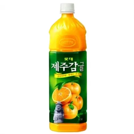 롯데 제주사랑 감귤사랑 1.5L 12개[제주감귤]