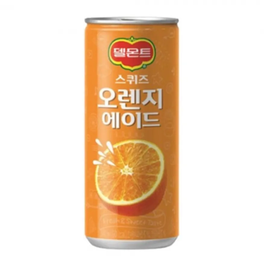 델몬트 스퀴즈 오렌지에이드 240ml 30개 이미지
