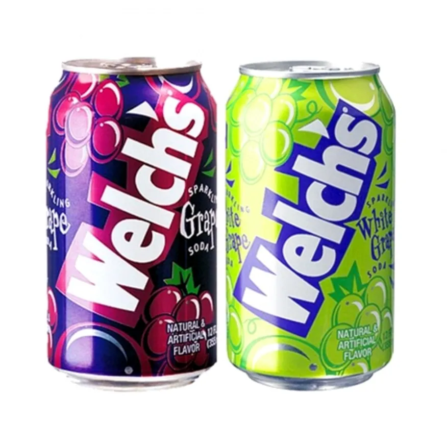 농심 웰치스 포도 355ml 12개+웰치스 청포도 355ml 12개 이미지