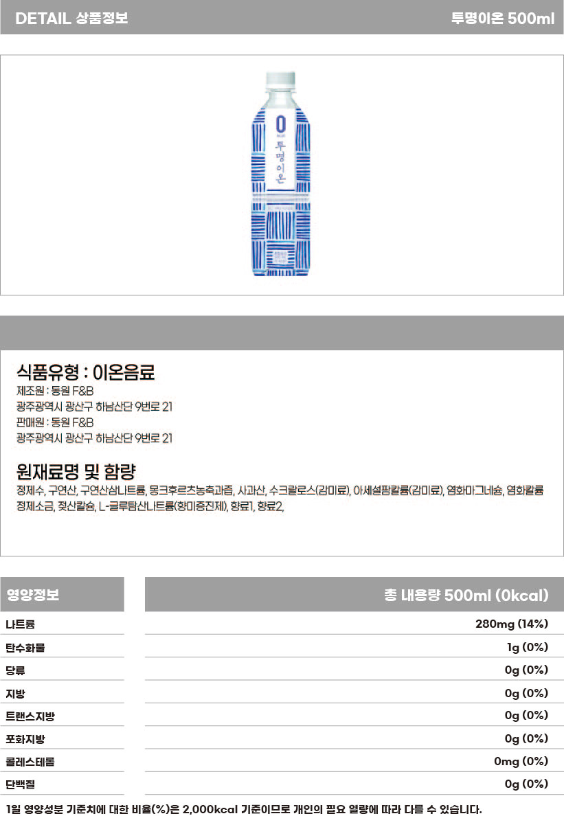 상품정보제공고시