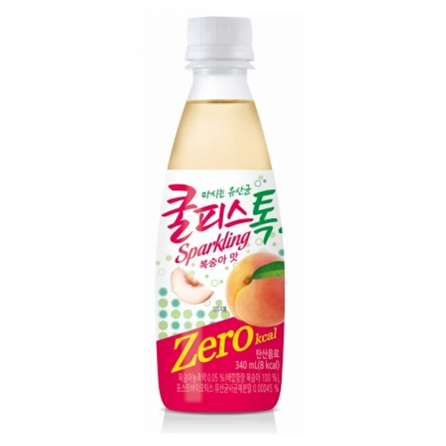쿨피스톡 제로 복숭아 350ml 24개 이미지