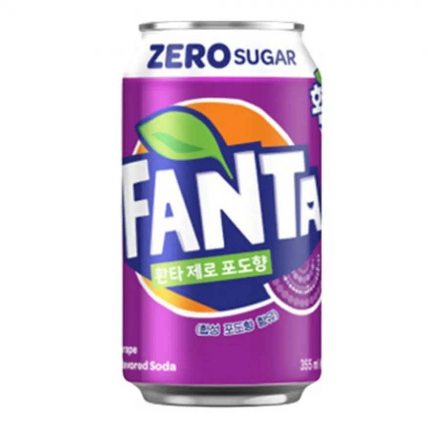 F환타 포도 제로 355ml 24개 이미지