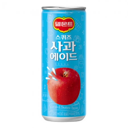 F델몬트 스퀴즈 사과에이드 240ml 30개