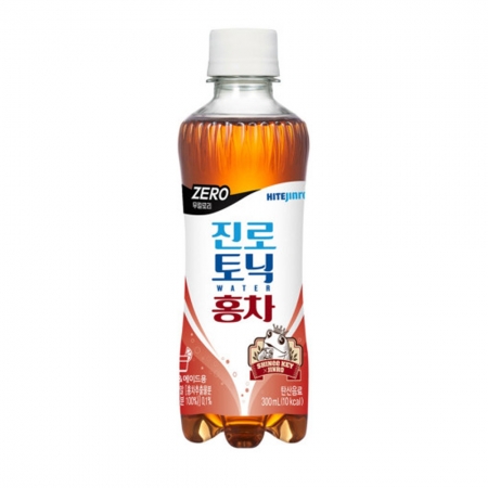 하이트진로 토닉워터 홍차 제로 300ml PET 12개
