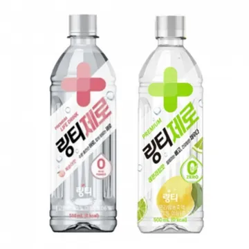 링티제로 복숭아 500ml 6개 + 링티 제로 레몬라임 500ml 6개