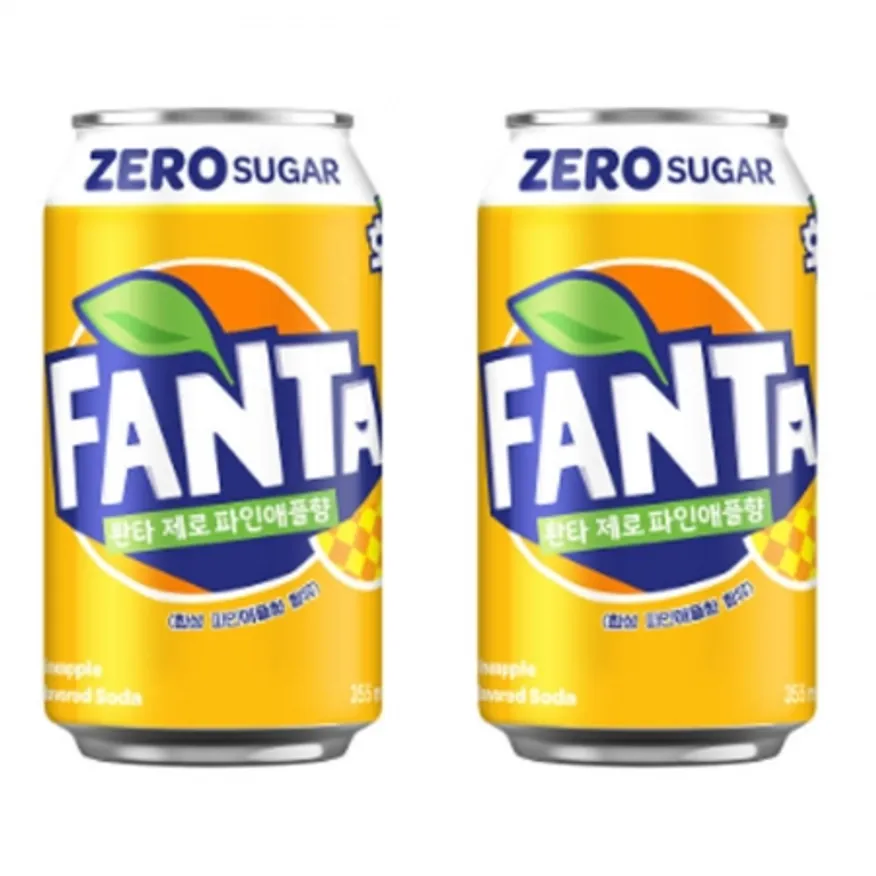 환타 파인 제로 355ml 24개 이미지