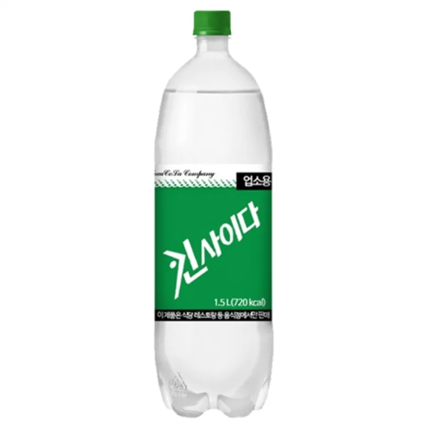 F킨사이다 업소용1.5L 12개 이미지