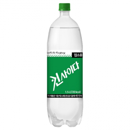 킨사이다 업소용1.5L 6개