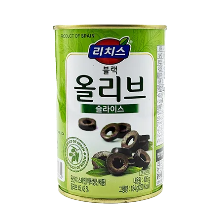 블랙올리브 슬라이스(동서) 405g