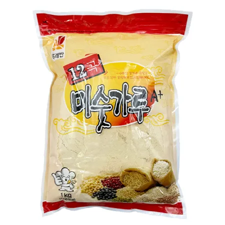 뚜레반 12곡 미숫가루 1kg 자연선식 미수가루 쉐이커