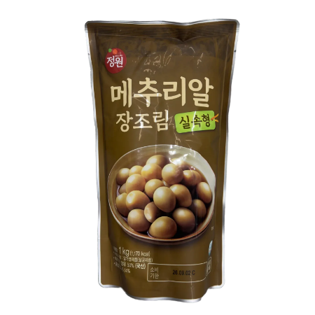 반찬단지 실속형 메추리알 장조림 1kg