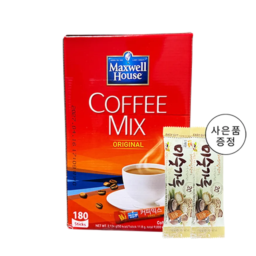 (동서)맥스웰 커피믹스 180T 이미지