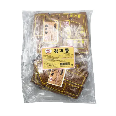 범아 참기름 3g x 200ea 일회용 증정용 도시락 소스