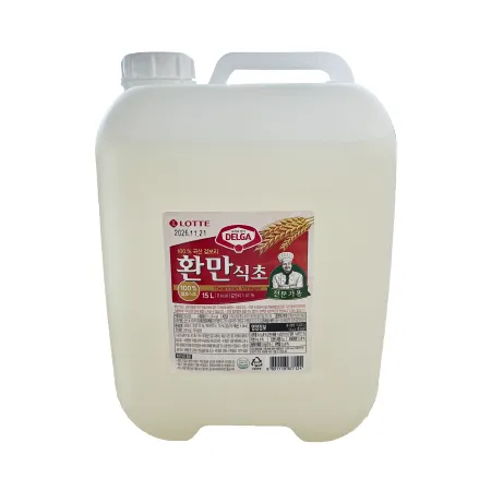 롯데 환만식초 15L 말통