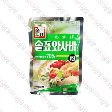 솔표 와사비 200g 고추냉이 와사비분 와사비분말가루