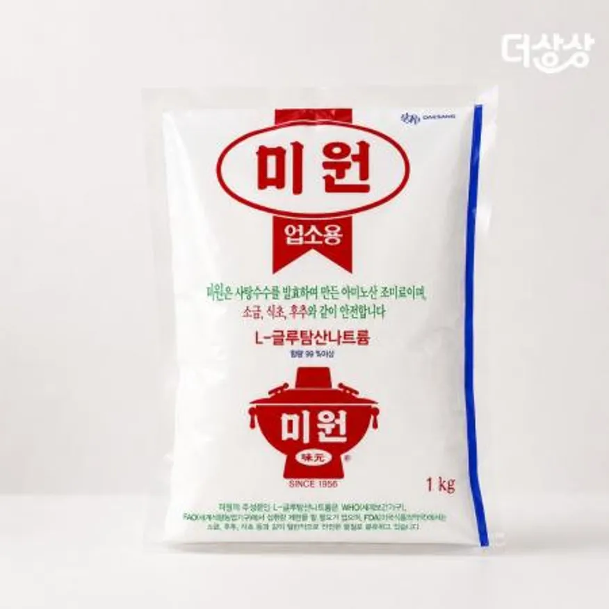 대상 미원 노말 1kg 조미료 MSG 감칠맛 이미지