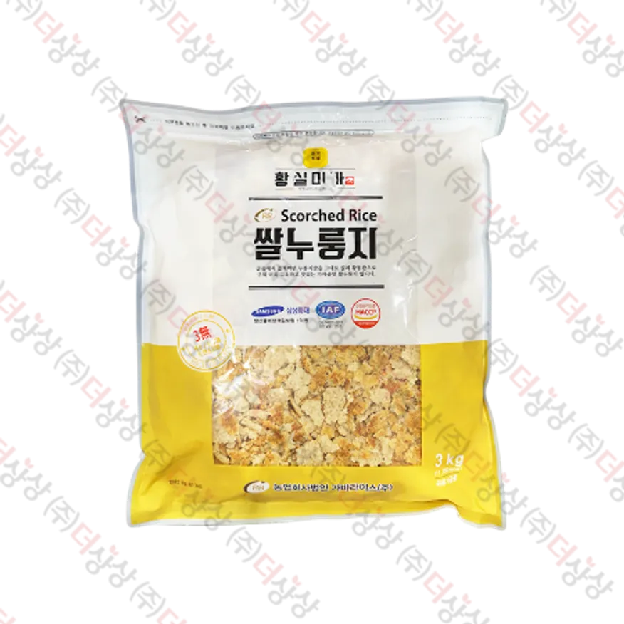 황실미가 쌀누룽지 3kg*4개/box 이미지