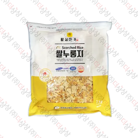 황실미가 쌀누룽지 3kg*4개/box 이미지