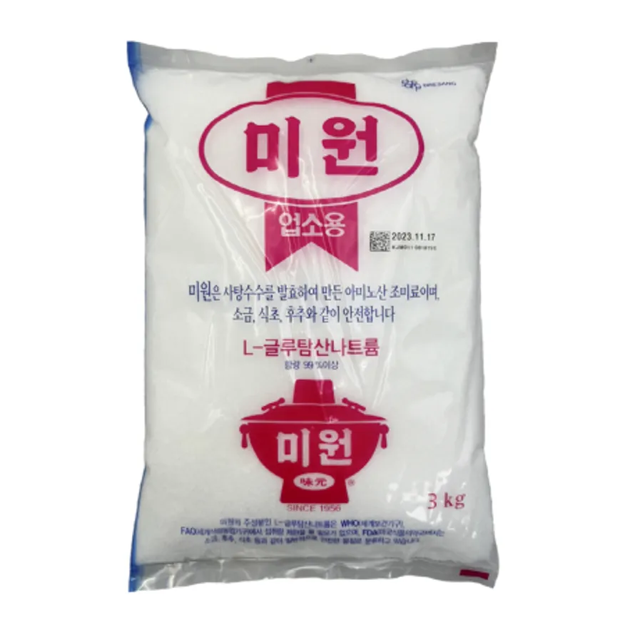 대상 노말 미원 단미 3kg 이미지